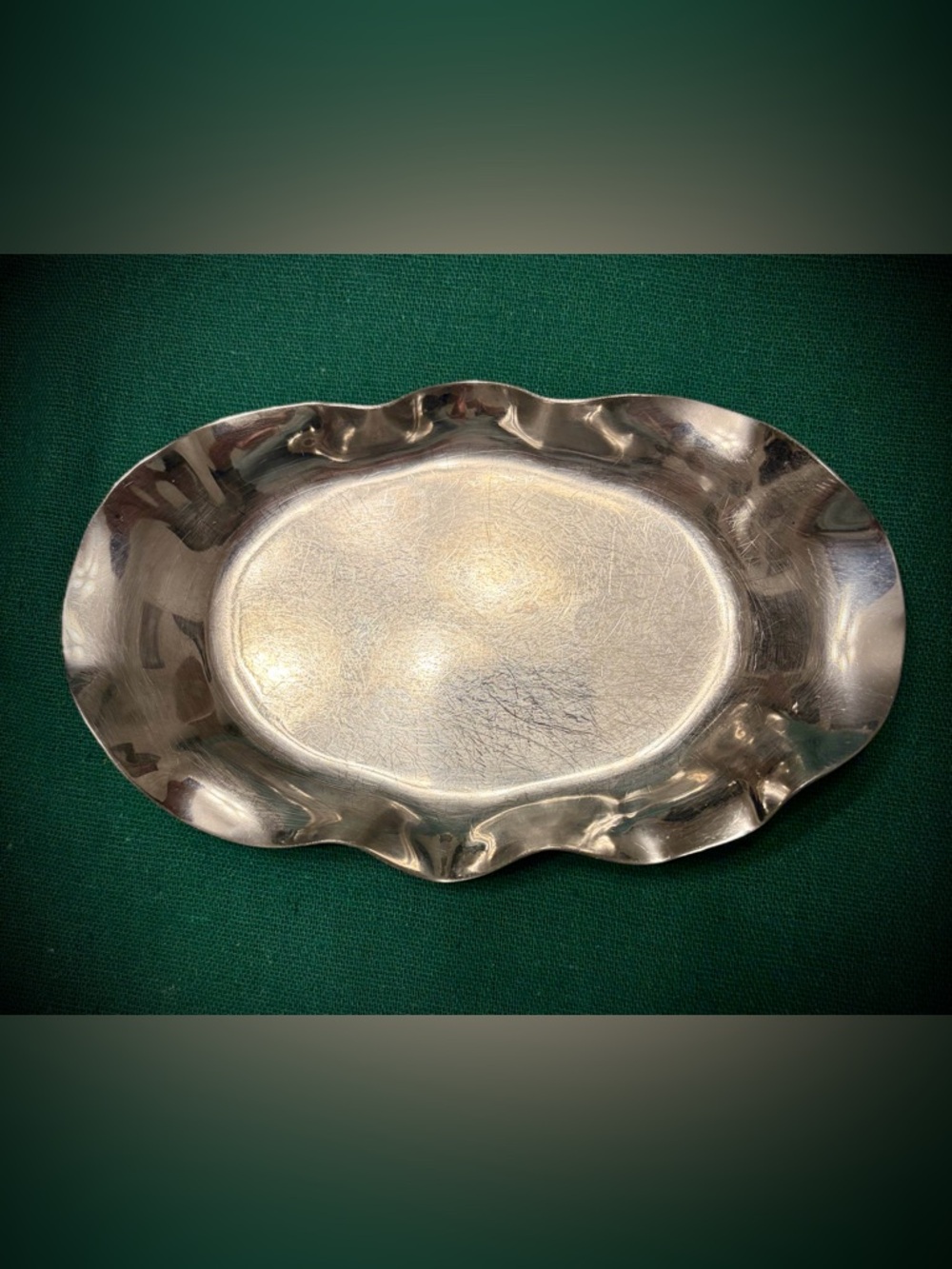 Vintage Silver Plated Tray
